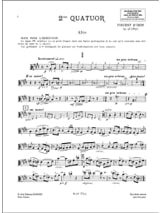 Deuxieme Quatuor, Opus 45 - d'Indy Vincent - Partition